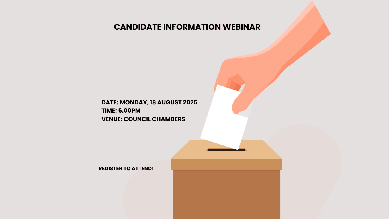2025 Local Government Elections: Candidate Information Webinar